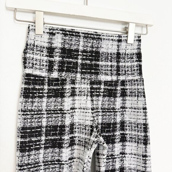 ONA by Yoon High Rise Pull On Plaid Print Athletic Leggings Workout Pant Size XS - Picture 3 of 11